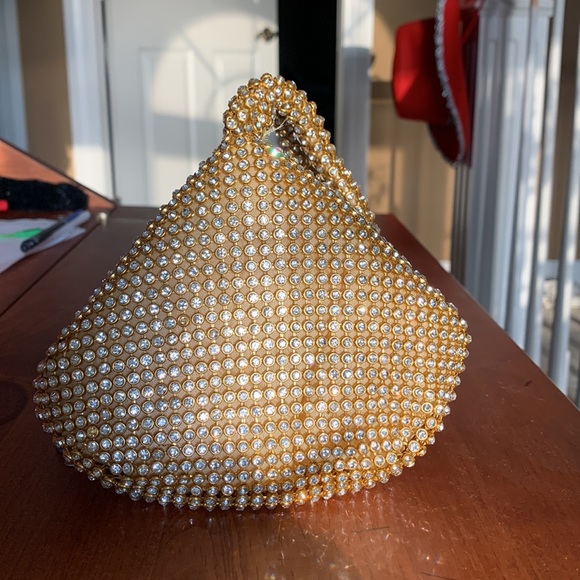 Very sparkly evening purse. Brand new condition, never used. NWOT - Picture 4 of 6